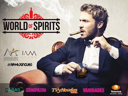 ¡Preventa Exclusiva! $37 por Entrada General al evento "World Of Spirits" el sábado, 9 de agosto de 2014, que incluye: Degustación de más de 15 licores y tapas de los mejores restaurantes + Música en vivo por Pirulo y La Tribu, DNGR GRDN, DJ Velcro, DJ Nino y DJ Ghandi + Arte en vivo por ArteJangueo + Fashion Show de Merodea.me @ Museo de Arte de Puerto Rico
